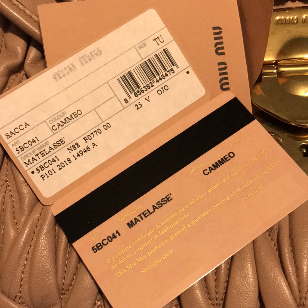 Authentic Miu Miu - image 7